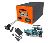 WSDAV Batterie pour Tricycle 72 V 30 Ah 40 Ah 50 Ah 60 Ah au Lithium Fer Phosphate pour Moteur 2160 W 2880 W 3600 W 4320 W avec Chargeur,72v60ah
