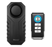 Wsdcam 113dB Bike Alarm Wireless Vibration Motion Sensor Waterproof Motorcycle Alarm with Remote