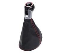 WSDERUB Compatible Avec Seat Pour Ibiza Pour Inca Pour Cordoba 1996 1997 1998 1999 2000 2001 2002 Pommeau Levier Vitesses Manuel À 5 ou 6 Vitesses Avec Couvercle Coffre(C-5 Speed)