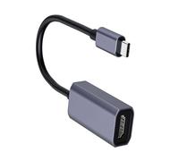 Wsdsgz Adaptateur de conversion USB de type C vers 4K HDTV 3840 x 2160p avec câble, connexion facile sans installation de pilote, adaptateur de projection vidéo facile