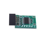 Wsdsgz Adaptateur d'ordinateur multifonction TPM2.0 Module de sécurité MS-4136 Trusted Platform Module Adapter Connecteurs de remplacement