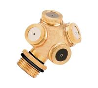 Wsdsgz Arroseur intelligent à économie d'eau rotatif en métal fin et résistant à la corrosion pour arroseur uniforme de distribution d'eau des terres agricoles