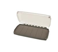 Wsdsgz Boîte à mouches étanche à un seul côté - Insert en éponge - Boîte de rangement pour matériel de pêche - Couvercle transparent