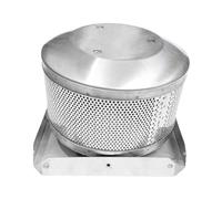 Wsdsgz Brûleurs pyramidaux renforcés de 17,8 cm de diamètre et 13,2 cm de hauteur, installation facile, housse réfléchissante, économe en énergie, chauffage extérieur en maille