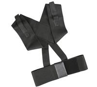 Wsdsgz Ceinture lombaire pratique réglable avec texture en cuir PU renforcé pour haltérophilie et physiothérapies Correcteur de posture confortable