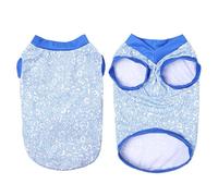 Wsdsgz Chemise rafraîchissante élégante pour chiens en tissu pour temps chaud, randonnée, plage, promenades, grand équipement d'extérieur respirant, gilet rafraîchissant pour chiens actifs