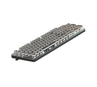 Wsdsgz Clavier mécanique de jeu et ensemble avec éclairage LED dynamique, systèmes de commutation à chaud, interfaces de type C, clavier mécanique remplaçable à chaud