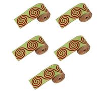 Wsdsgz Collection de rubans de Noël élégants pour emballage cadeau saisonnier avec accents de Noël décoratifs