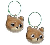 Wsdsgz Creative Cats Furs Collection Conteneur Bouteille Compacts Pet Hair Storage Box for Memorabilias Display Case Compact Memorial Keychains