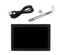 Wsdsgz Écran secondaire d'alimentation USB 5"/7" pour boîtier PC avec boîtier en aluminium et luminosité réglable