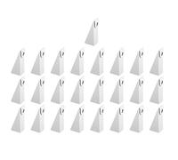 Wsdsgz Global Fit Lot de 25 haies de vidange en aluminium à déclivité réglable pour gouttières de toit 5K Structure effluent Assemblages d'optimisation des effluents en aluminium