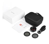 Wsdsgz Grand appendice compact en métal pour smartphones Grossissement cristal 1 2 cm Idéal pour les travaux manuels Petits emplacements Création de contenu Métal Smartphone Appareil photo Ajout