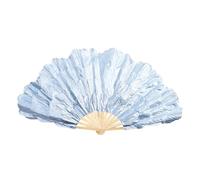 Wsdsgz Grand éventail de pétales de pivoine multicouche fait à la main pliable pour les artistes, la danse et la décoration d'événements culturels, culture traditionnelle