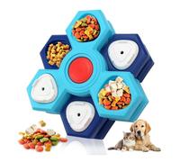Wsdsgz Jouet puzzle unique pour chien ralentit l'alimentation pour une meilleure santé Jouet rotatif amusant pour animal domestique Gamelle à manger lentement