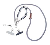 Wsdsgz Lanière à bandoulière pour téléphone portable, anti-perte, cordon universel, longue bandoulière unique, support de cou pour téléphone