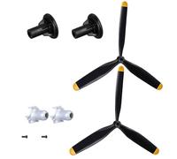 Wsdsgz Lot de 3 hélices à haute efficacité pour avions de combat télécommandés et avions de voltige