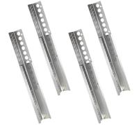 Wsdsgz Lot de 4 réducteurs d'entrée coulissants antirouille Global par heure 8 10 cadres de ruches Plan de vérification antirouille