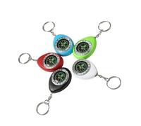 Wsdsgz Lot de 5 petites boussoles de randonnée aux couleurs aléatoires - Compagnon parfait pour les voyageurs - Résistants aux hautes basses températures
