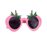 Wsdsgz Lunettes tendance à motifs de fruits pour jeux de rôle, événements, activités de plein air et accessoires de mode quotidiens, lunettes de fête sur le thème hawaïen