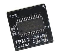 Wsdsgz Module de sécurité TPM 2.0 - Interfaces LPC 14 broches - Améliore le cryptage de la compatibilité des cartes mères et des tensions stables - Puce de sécurité TPM