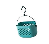 Wsdsgz Panier de rangement résistant à l'eau avec base de drainage et poignée portable multi-usage pour salle de bain et buanderie Panier de rangement suspendu