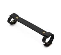 Wsdsgz Poignée de vélo portable en cuir pour poignée de vélo confortable pour soulever et transporter facilement une charge forte