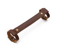 Wsdsgz Poignée de vélo portable en cuir pour poignée de vélo confortable pour soulever et transporter facilement une charge forte