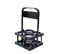 Wsdsgz Porte-bière pliable efficace pour 4 bouteilles - Construction robuste - Support de boisson pour l'extérieur - Porte-bière portable