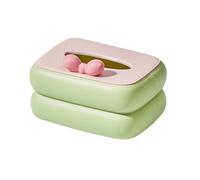 Wsdsgz Porte-mouchoirs moderne en polycarbonate avec motifs créatifs pour bureau, table à manger et espaces de maison Boîte à mouchoirs Dopamine de qualité supérieure