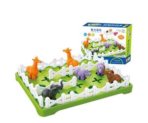 Wsdsgz Puzzle créatif Jeu de société pour enfants Stratégie Penser l'espace Compétence Jouet d'activité pour les familles Jouet de réflexion logique éducatif