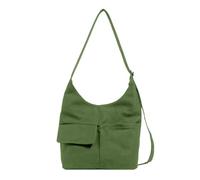 Wsdsgz Sac à bandoulière en toile élégant et pratique pour les étudiants, parfait pour transporter des livres et des effets personnels, sac à livres tendance pour les étudiants, Vert, One Size