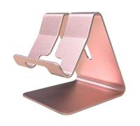 Wsdsgz Support ergonomique pour téléphone portable, tablette, accessoire de bureau, construction en métal, surfaces anti-rayures, parfait pour regarder des films, support pour les appels vidéo