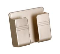 Wsdsgz Support mural pour smartphone avec gestion des câbles dans une petite zone - Support ABS - Installation rapide - Adhésif pour smartphone avec gestion des câbles
