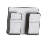 Wsdsgz Support mural pour smartphone avec gestion des câbles dans une petite zone - Support ABS - Installation rapide - Adhésif pour smartphone avec gestion des câbles