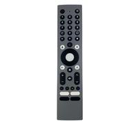 Wsdsgz Télécommande ABS rétroéclairée ergonomique pour commande vocale C3293, contrôle facile à utiliser, prise en main ergonomique avec bouton rétroéclairé pour une utilisation nocturne, construction