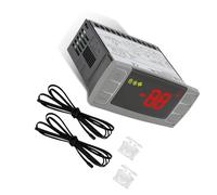 Wsdsgz Unité de contrôle de la température avec double sonde pour petits congélateurs Systèmes de réfrigération compacts Technologie avancée Contrôleur de réfrigérateur