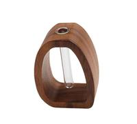 Wsdsgz Vase en bois élégant fabriqué à partir de pots de fleurs qui ajoutent une touche naturelle à votre environnement, décoration de salle d'étude