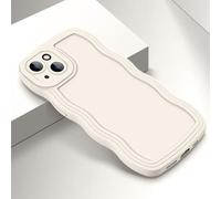WSDSM Coque de téléphone Pare-Chocs à Vagues bouclées pour Xiaomi 8 9 SE 10 11 12 13 Lite 12T 13T 12X Poco F3 F4 F5 X3 Pro Protection d'objectif en Silicone, Blanc, pour Xiaomi 13T Pro