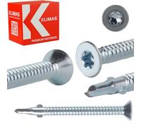 WSDST Vis à ailettes à tête fraisée pour bois sur acier Torx TX Ø 6,3 mm x 70 mm