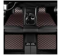 WSDUILA 4 pièces Tapis De Sol Voiture pour VW Golf GTI 2020-2025, Tapis Anti-dérapant Tout Temps Imperméable, Accessoires Auto,B Black Red