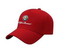 WSDUILA Casquette de Baseball Voiture pour Alfa Romeo Giulia TI 2015-2025, Casquette de Baseball réglable avec Logo brodé, Casquette de Voyage,B