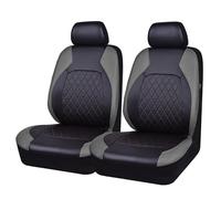 WSDUILA Housses de siège Avant 2 pièces pour VW T-Roc 2017-2025, Tuning Voiture Interieur, Accessoires pour intérieur de Voiture,B Grey