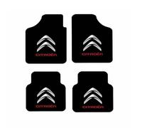 WSDUILA Tapis de Sol Voiture pour Citroen C3 Aircross SUV 2017-2025, Avant et Arrière Tapis de Voiture Universel Antidèrapant - 4 pièces,A