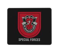 WSEDCVFGH 7th Special Forces Group Tapis de souris avec base en caoutchouc antidérapant imperméable 20,1 x 24,1 cm