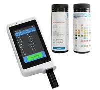 Wsexyy Analyseur D'urine Numérique avec Écran De Couleur De 4 Pouces, 14 Analyse D'urine De Routine avec Papier De Test De PH Et Terminal sans Fil Bluetooth, Kit Essentiel pour La Maison, Hôpital