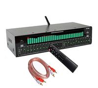 Wsexyy Égaliseur Numérique 31 Bandes, Égaliseur Graphique HiFi, Décodage Audio Numérique Coaxial Optique Bluetooth 5.4, 12 Modèles De Rythme, Réglage Indépendant Double À 10 Segments