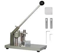 Wsexyy Machine De Découpe d'angle, Machine De Découpe De Papier pour Arrondir Les Coins avec Matrices R6 Mm R10 Mm, Épaisseur De Coupe Maximale De 30 Mm/1,2 Pouces, pour Le Plastique, Le Métal