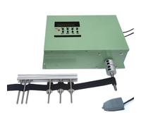 Wsexyy Machine Électrique À Enrouler Les Rubans, Machine À Enrouler Les Bandes Élastiques, Vitesse Réglable De 1 À 999 TR/Min, Rotation Avant Et Arrière Réglable, pour Rubans, Sangles Et Bandes