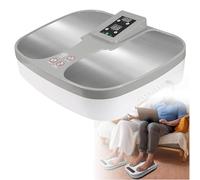 Wsexyy Masseur À Pied Shiatsu Électrique, Machine À Circulation des Pieds, Choc Magnétique + Chauffage pour Soulager Le Pied, Le Temps/L'énergie Réglable, pour Le Soulagement De La Douleur