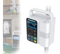 Wsexyy Pompe À Perfusion Automatique, Pompe De Perfusion Haute Précision avec Affichage LCD 3 Pouces, Perfusion IV À Haute Précision Et Réglable avec Alarme, Étalonnage, pour L'hôpital, La Clinique